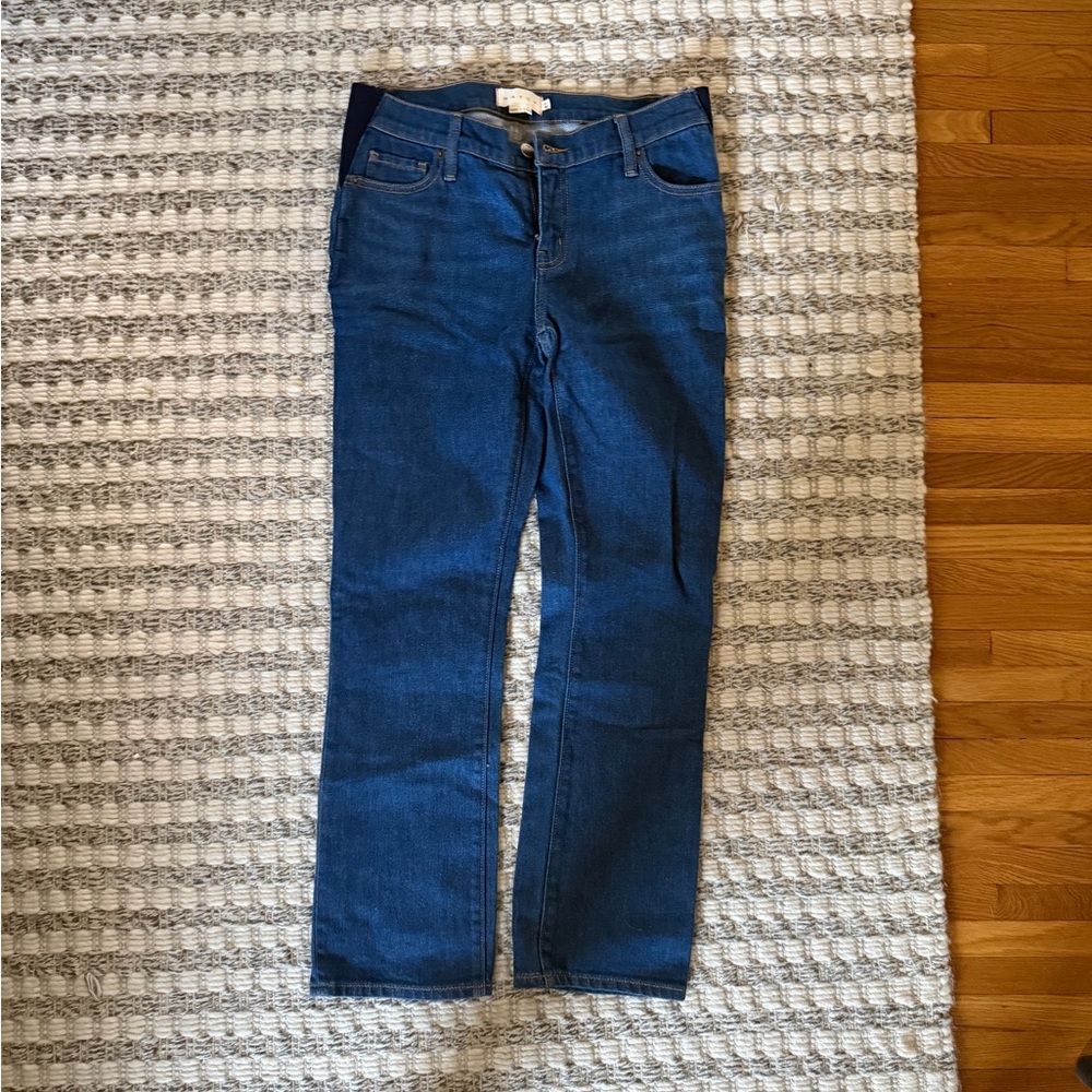 Hatch Women's Straight Leg Maternity Jeans Size 27